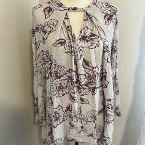 Free People Flowy Blouse